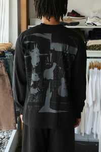 Kiiro Shinkansen LS Shirt Black