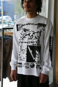 Kiiro Shinkansen LS Shirt White