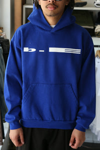 Low Logo Hoodie Cobalt Blue