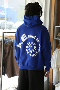 Low Logo Hoodie Cobalt Blue