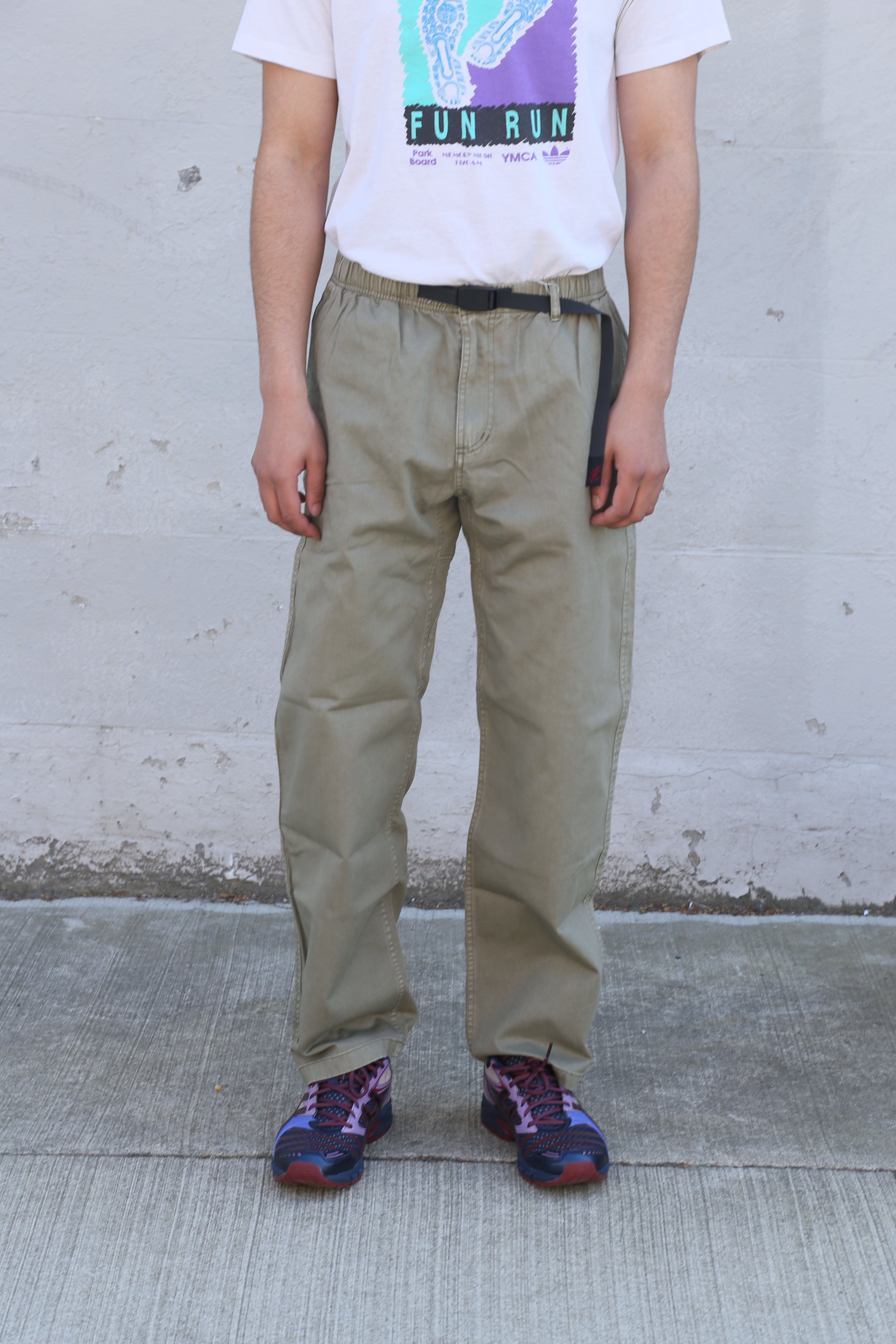 Gramicci Pant Straight Fit Herb Pigment