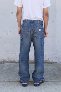 OG Single Knee Pant Blue Dark Used Wash