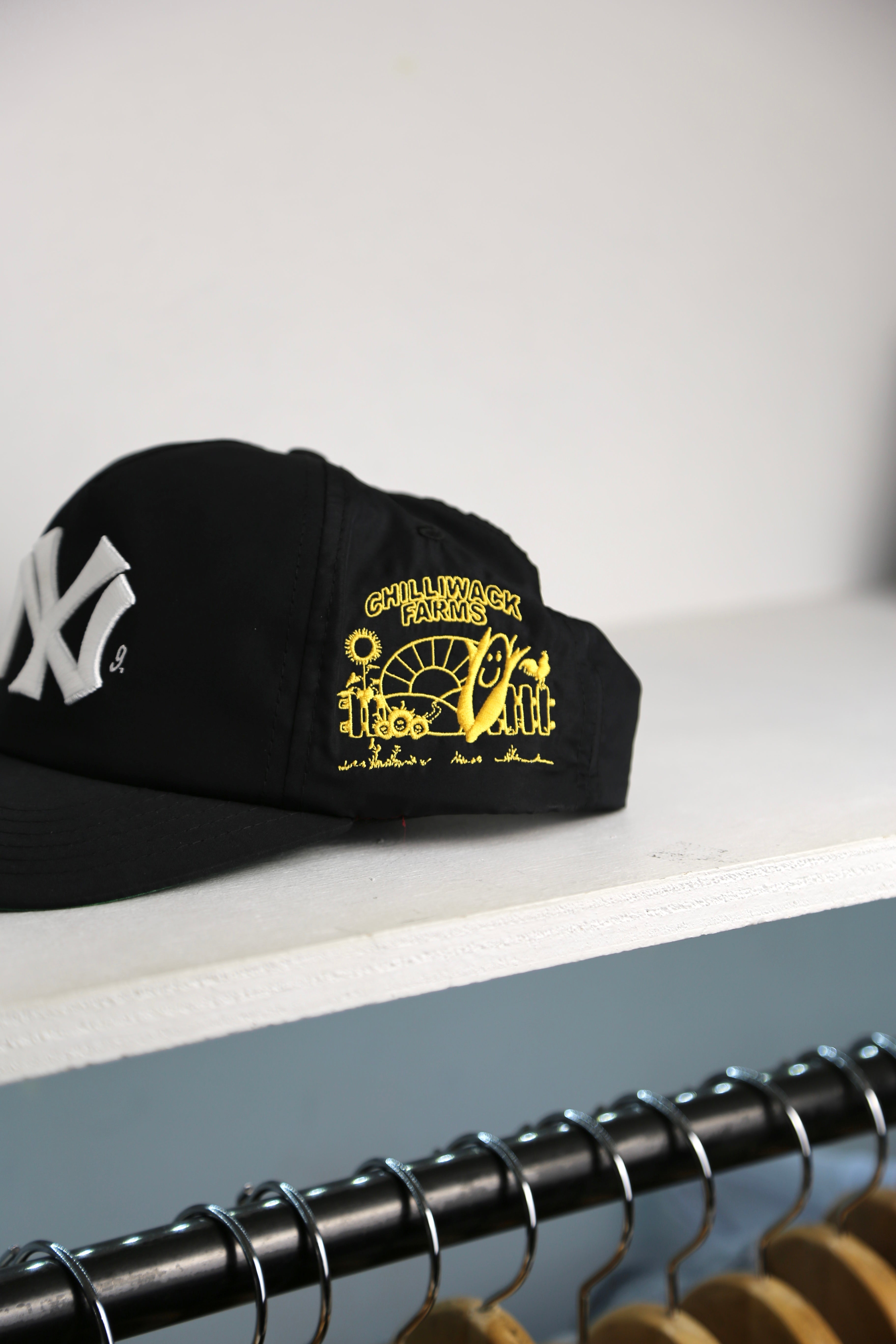 Something Big Apple Cap Black Nylon