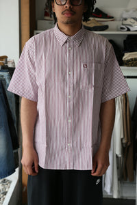 Phelps Stripe Shirt Mulberry