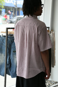 Phelps Stripe Shirt Mulberry
