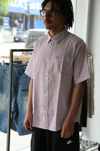Phelps Stripe Shirt Mulberry