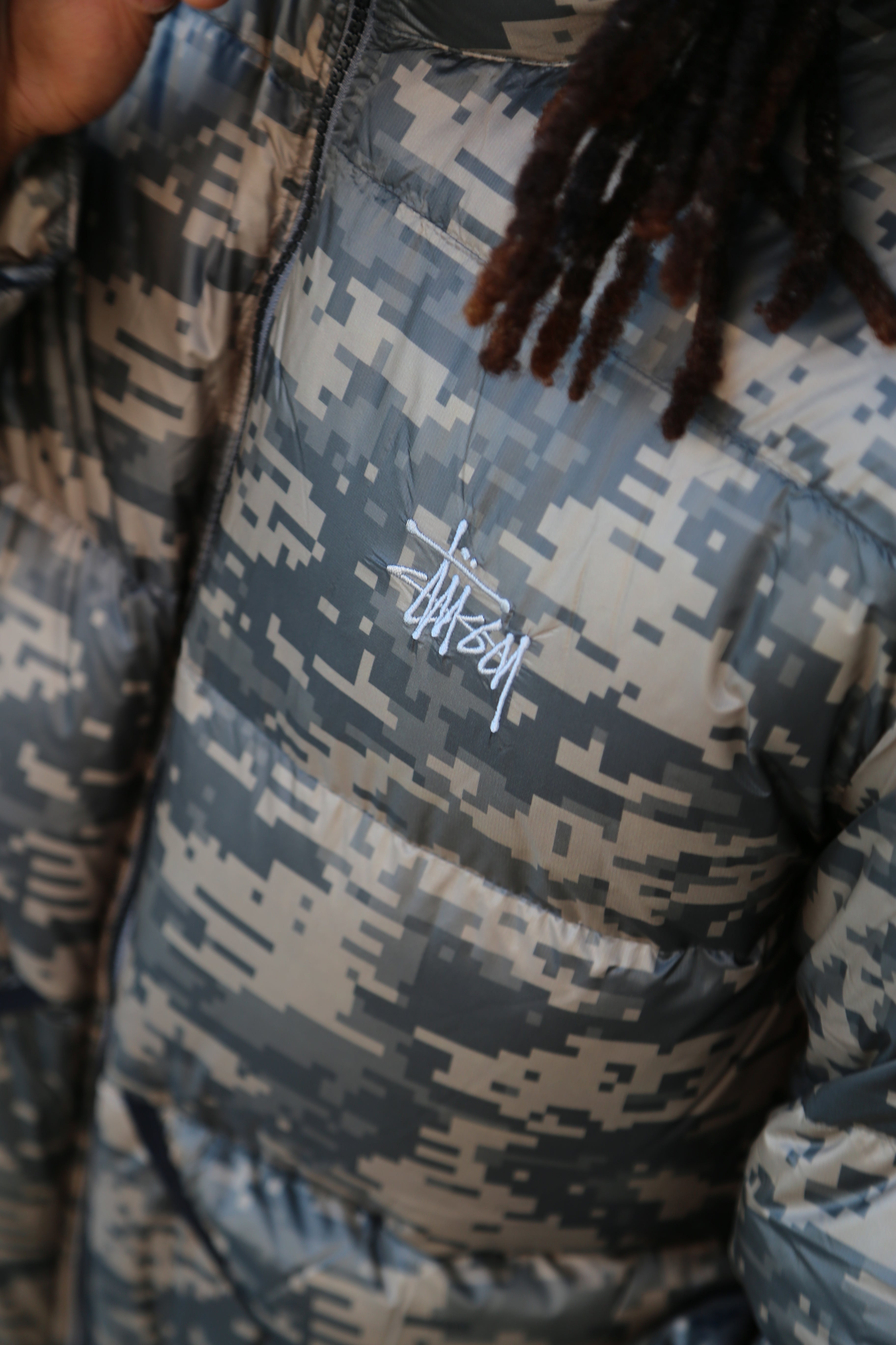 Micro Ripstop Down Mock Digi Camo