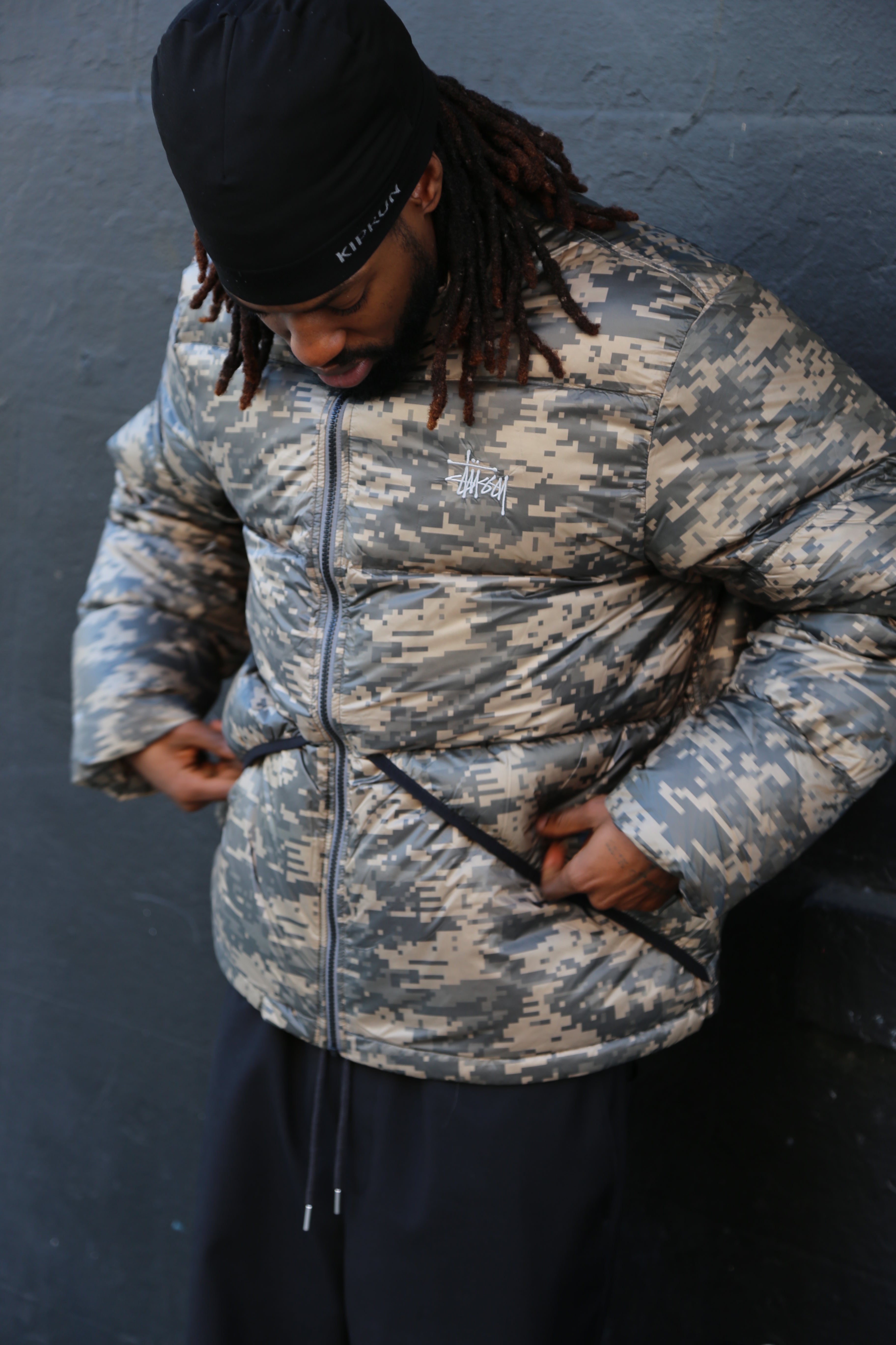 Micro Ripstop Down Mock Digi Camo