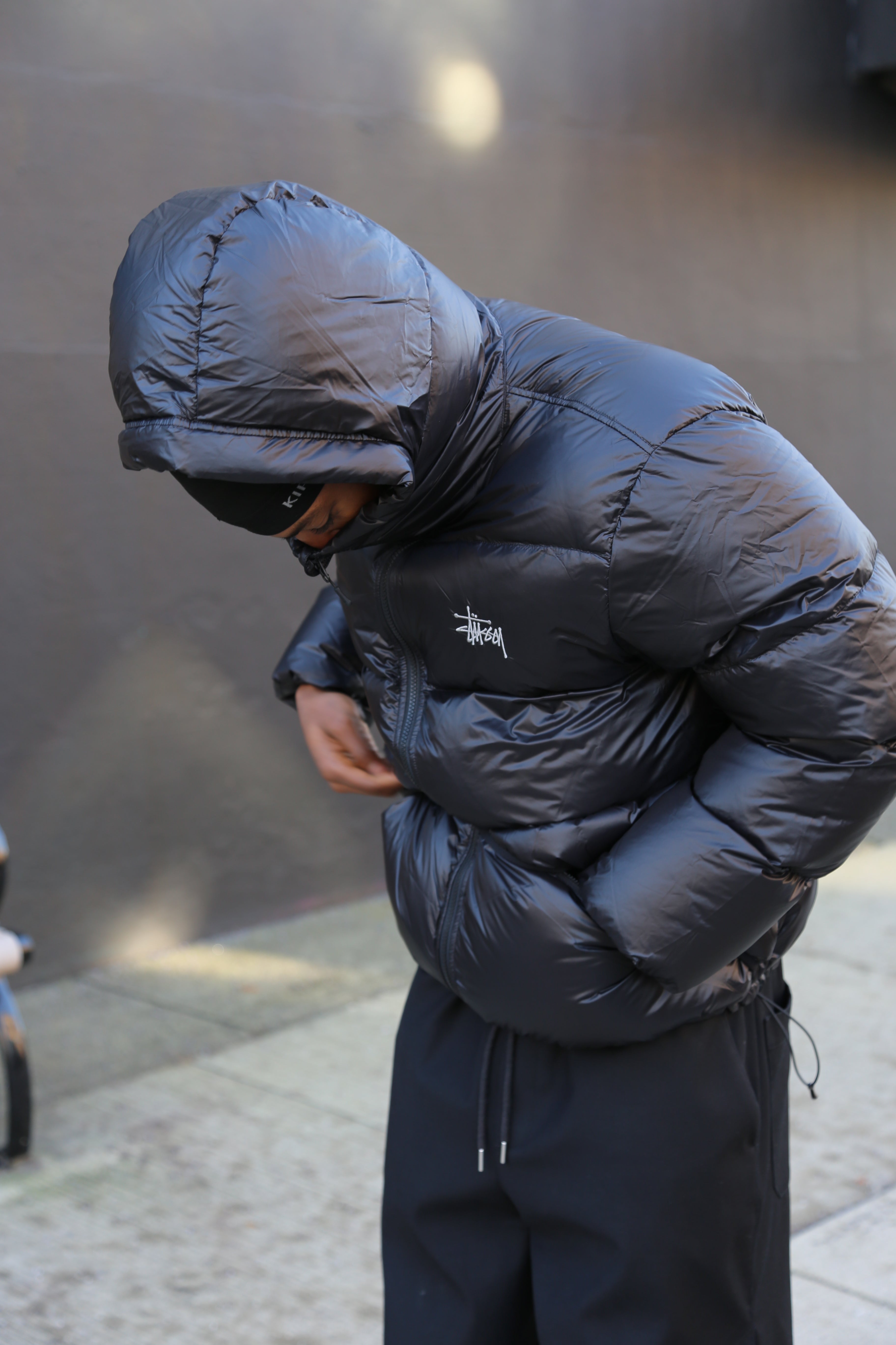 Micro Ripstop Down Parka Jet Black