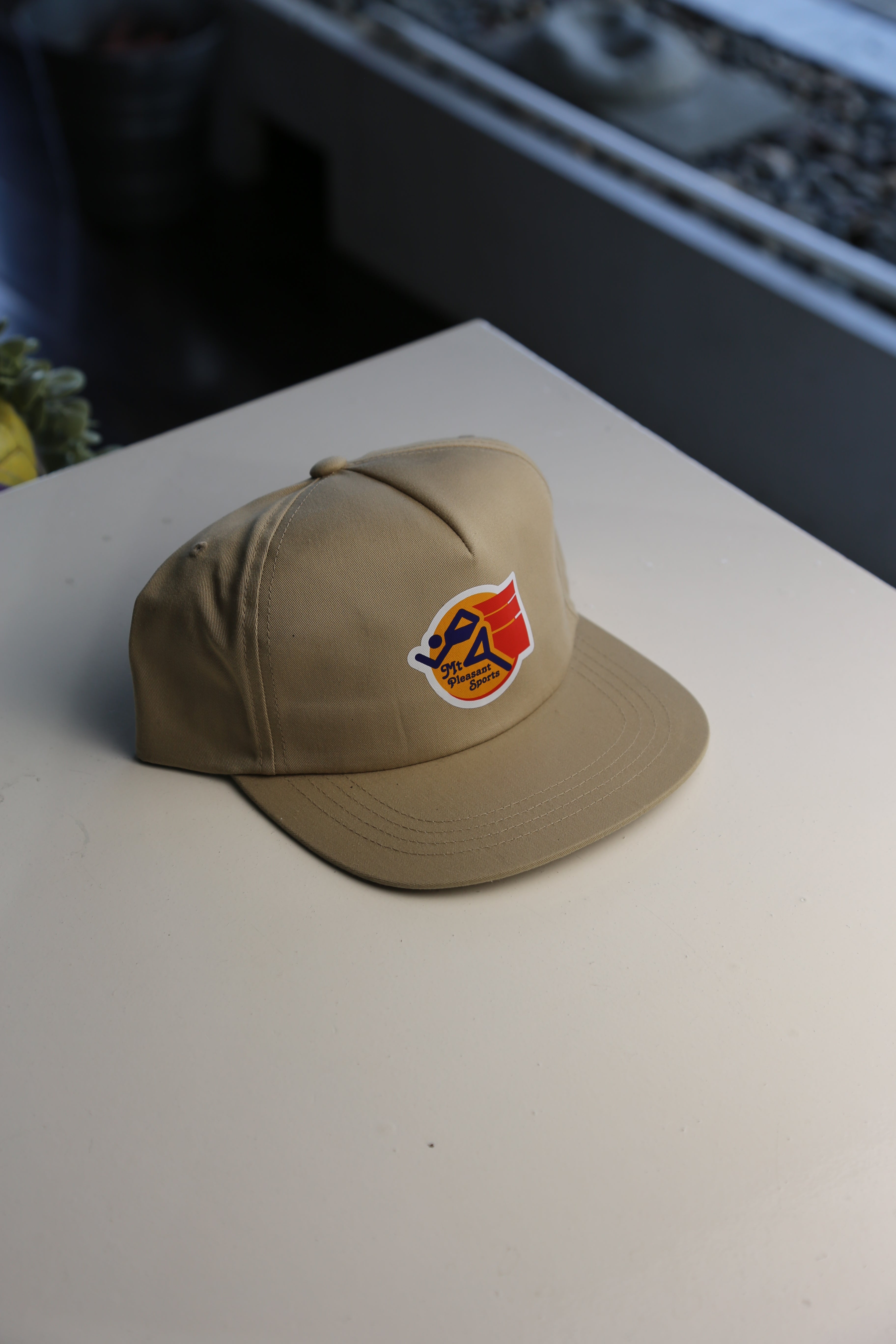 Running Man Cap Tan – Complex Clothing Inc.