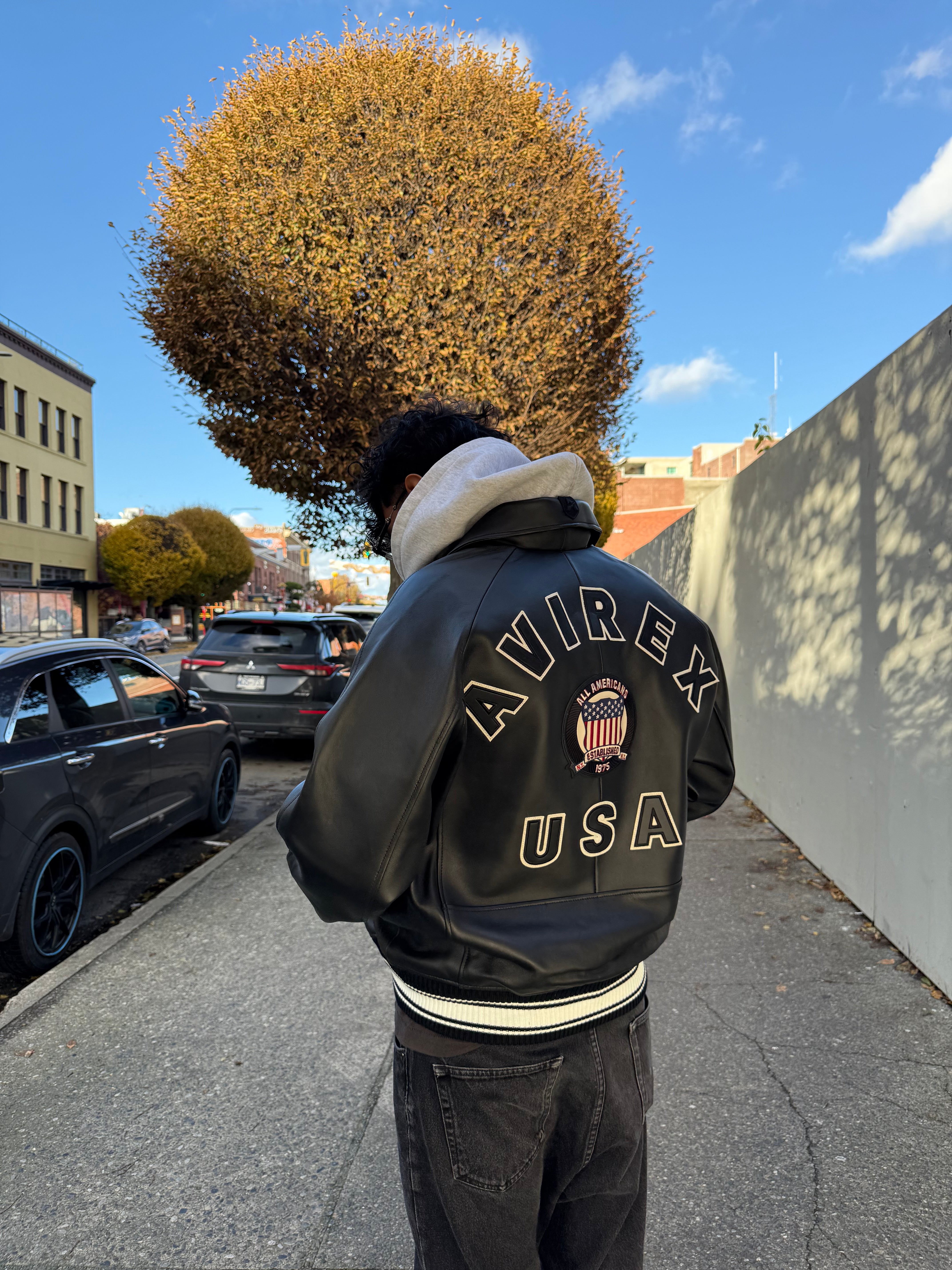 Icon Leather Jacket Assorted Colours