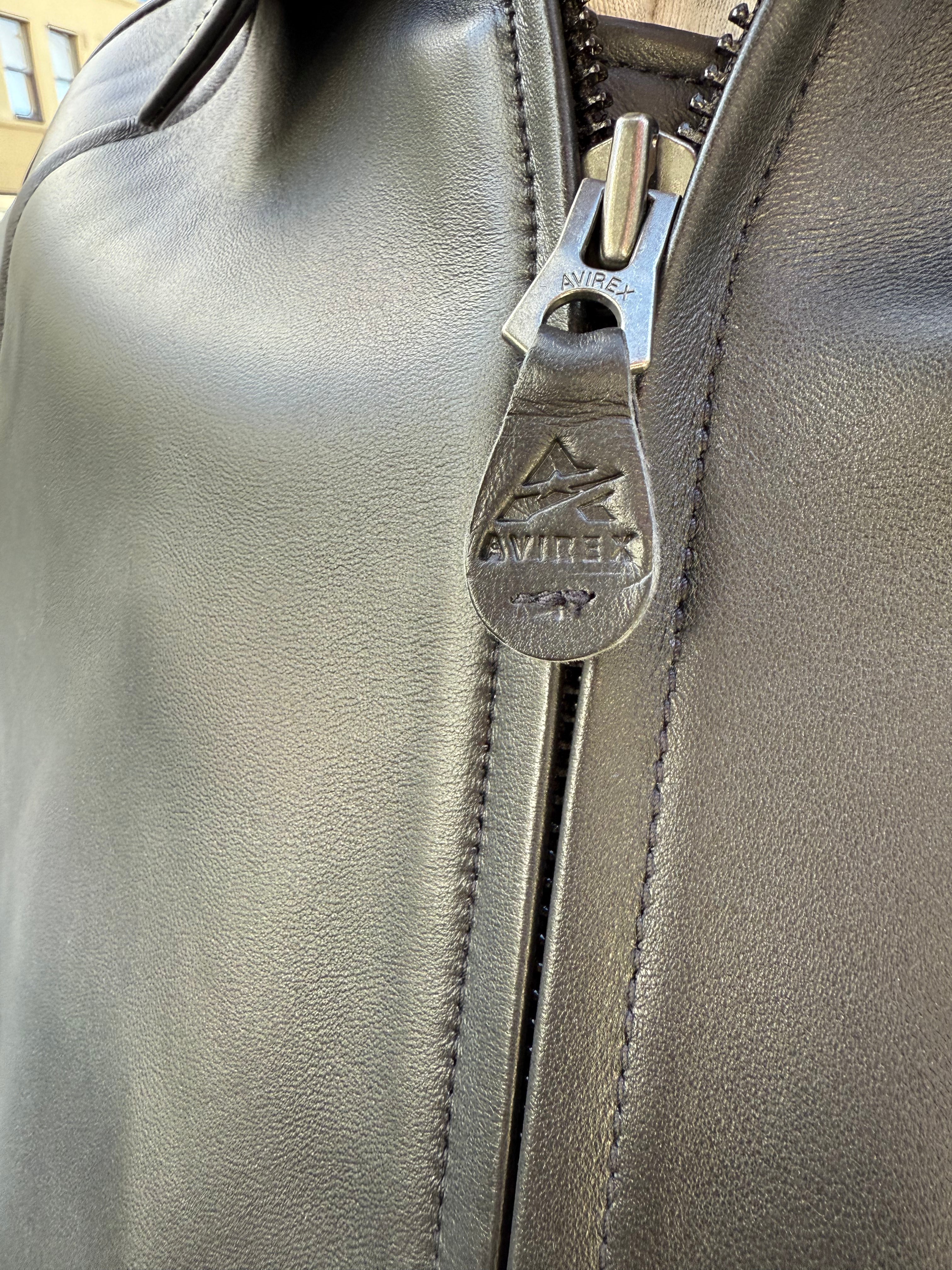 Icon Leather Jacket Assorted Colours