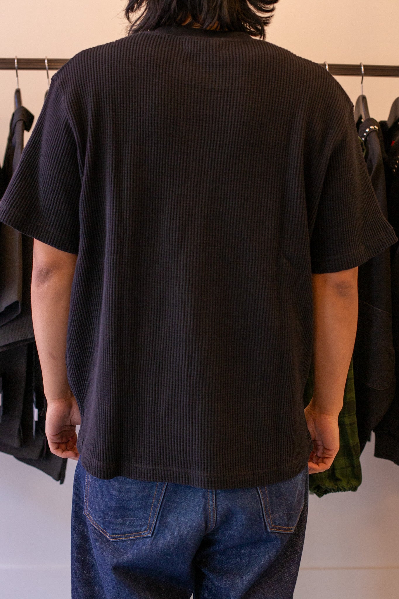 Twitch Waffle Shirt Black