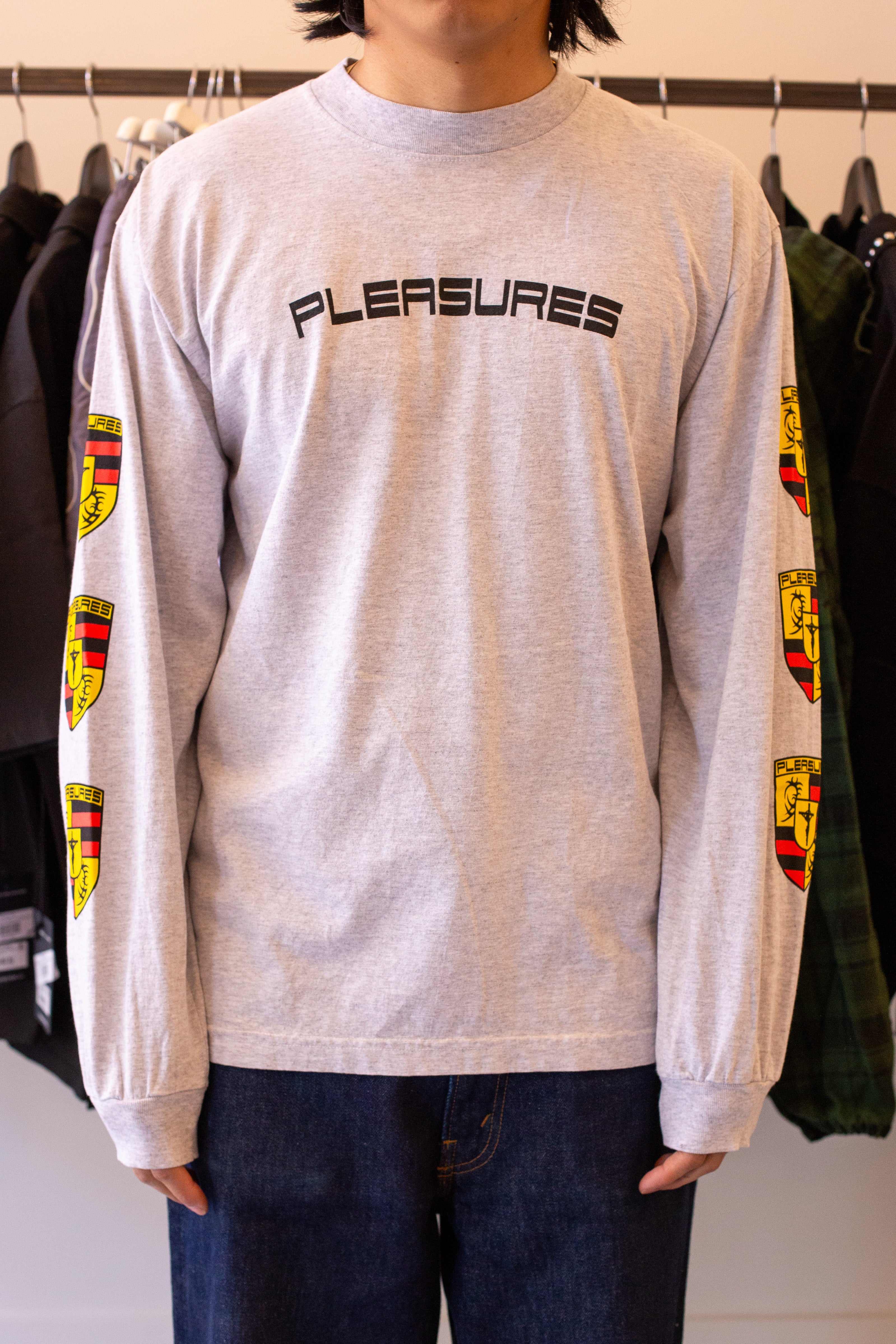 Fast Life LS Tee Ash Grey