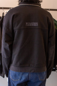 Tweak Studded Polo Sweatshirt Black