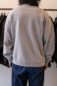 OE Quarter Zip Sweatshirt Grey