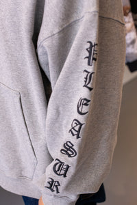 OE Quarter Zip Sweatshirt Grey