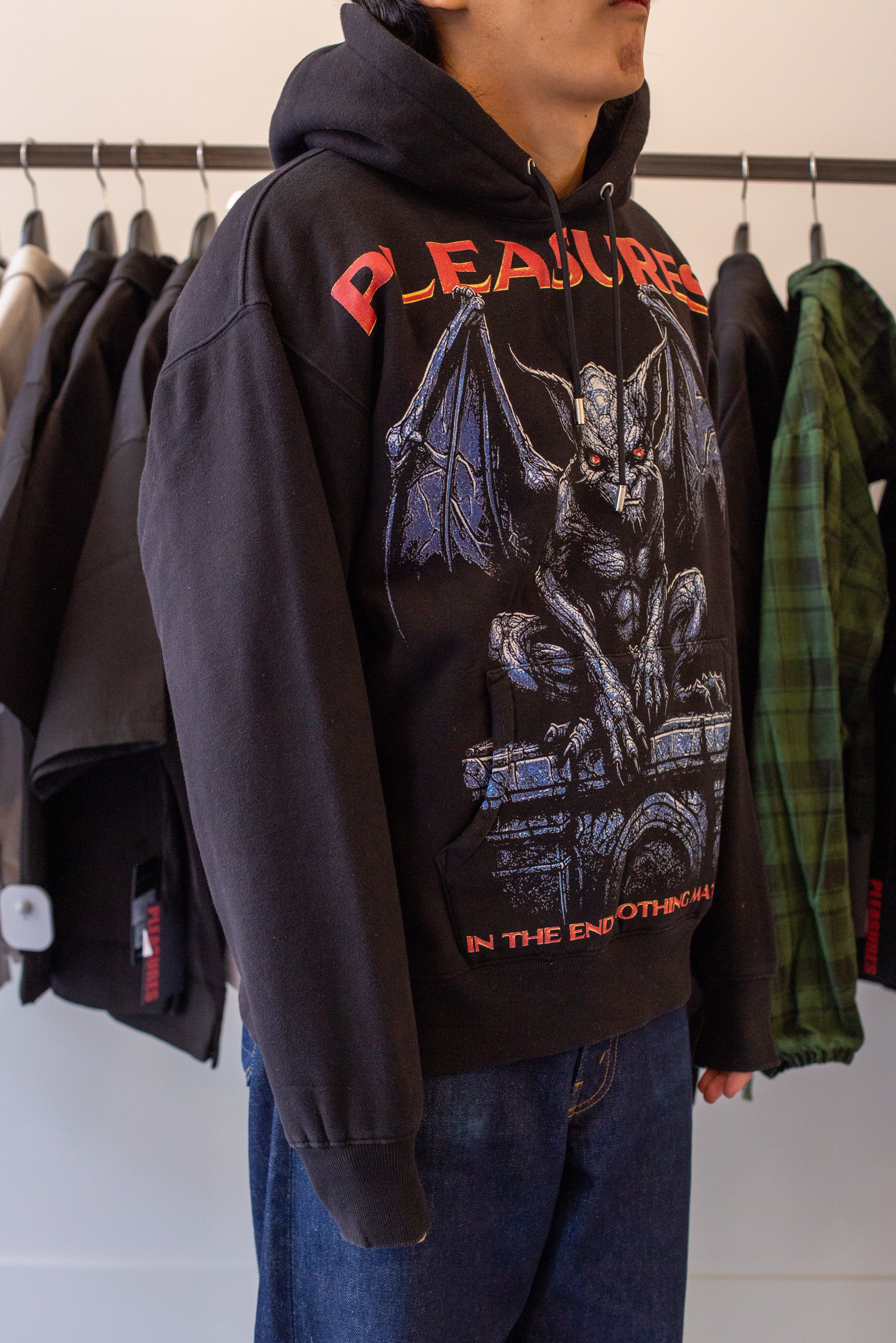 Gargoyle Hoodie Black