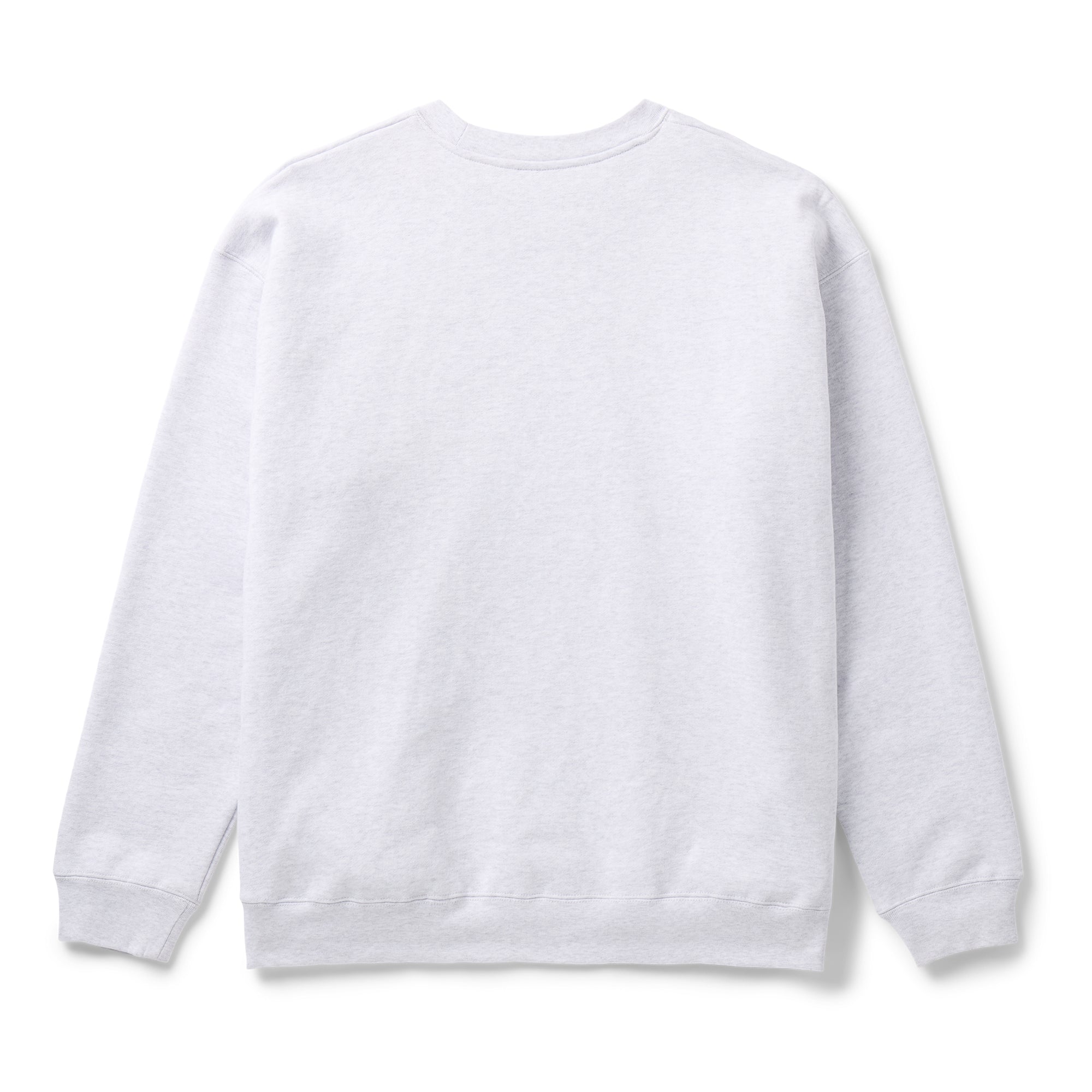 Micro Rocker Crewneck Heather Grey