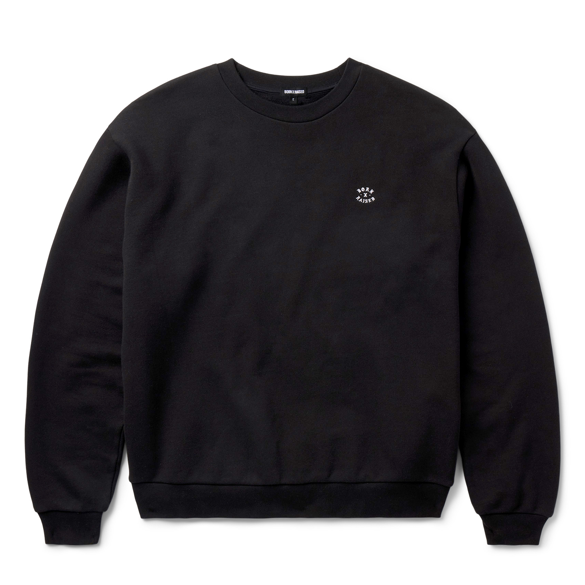 Micro Rocker Crewneck Black