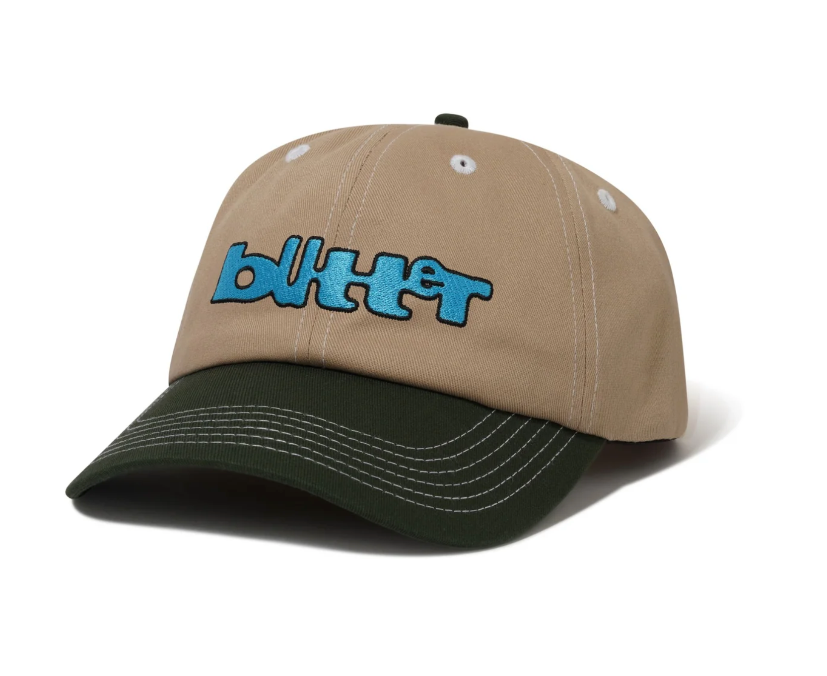 Warped 6 Panel Cap Tan / Seaweed