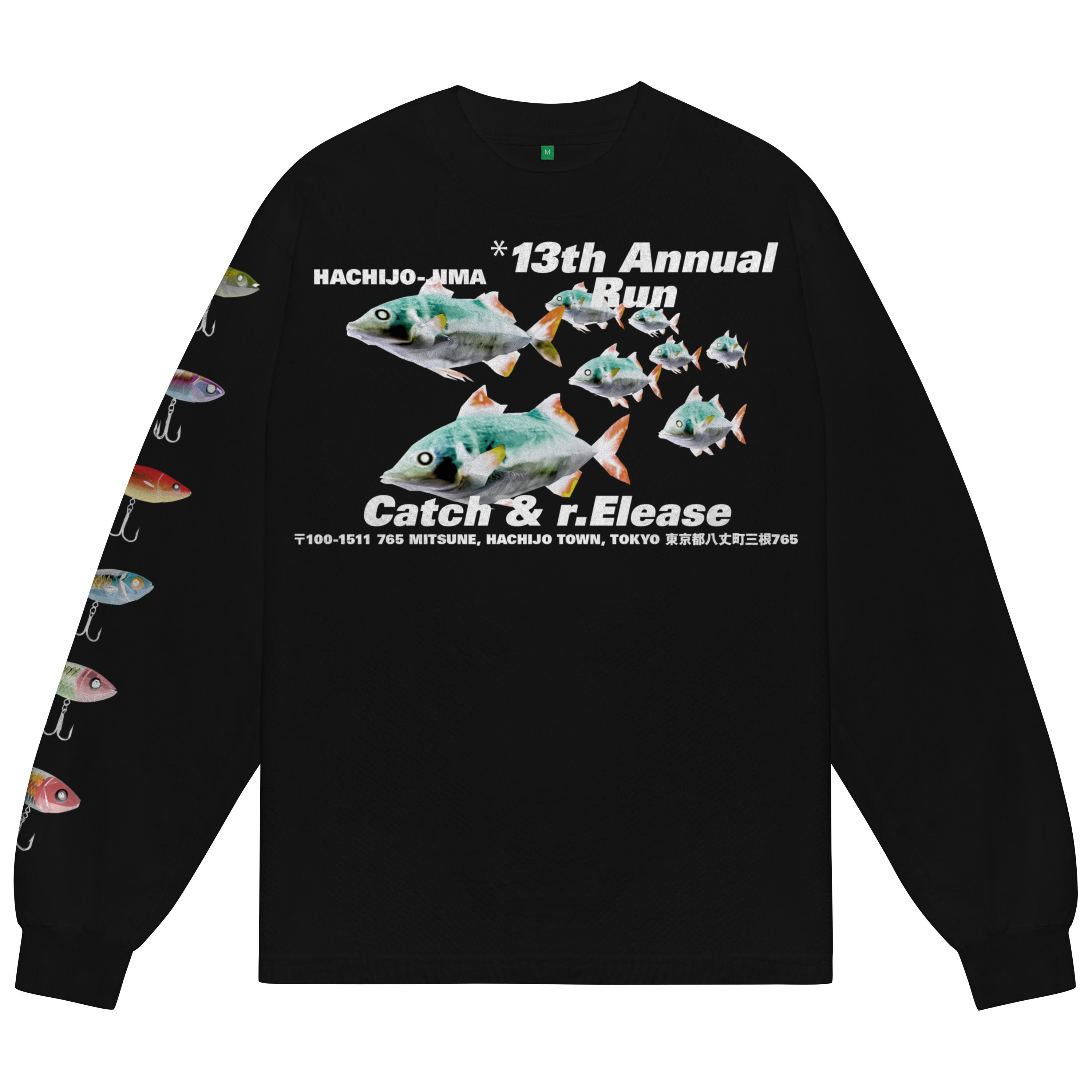 Catch And Release L/S Tee Black