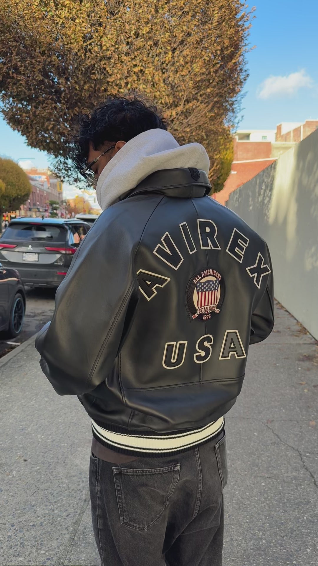 Icon Leather Jacket Assorted Colours