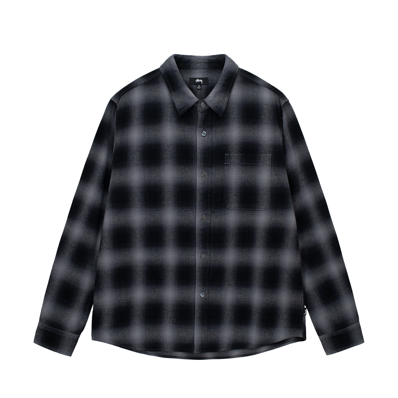 Pete Plaid Shirt Charcoal