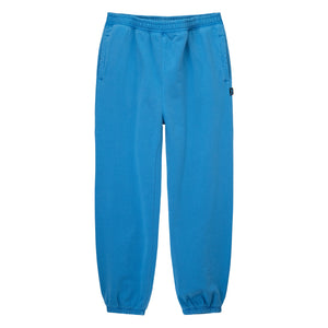 Pigment Dyed Fleece Pant Blue