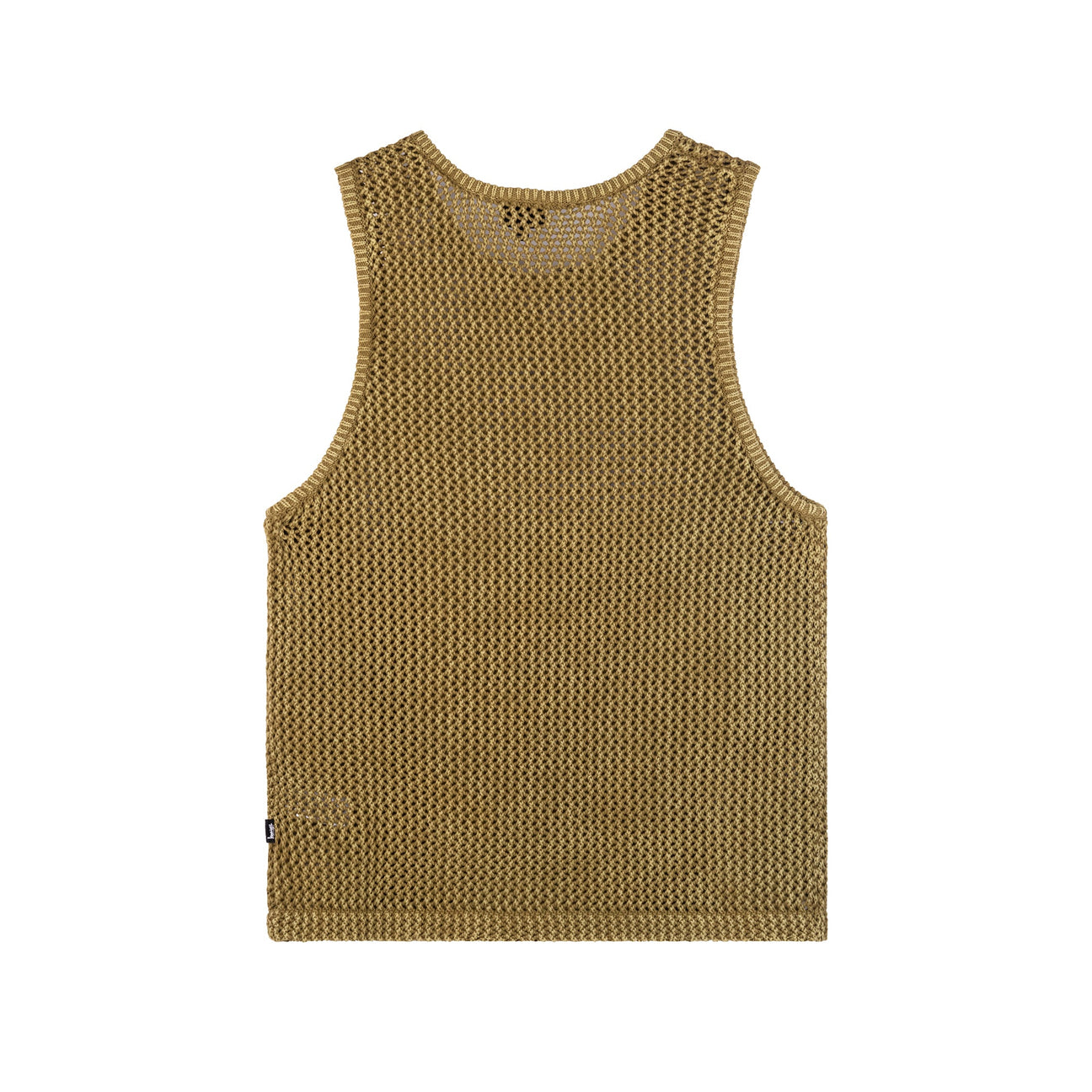 O'Dyed Mesh Tank Khaki
