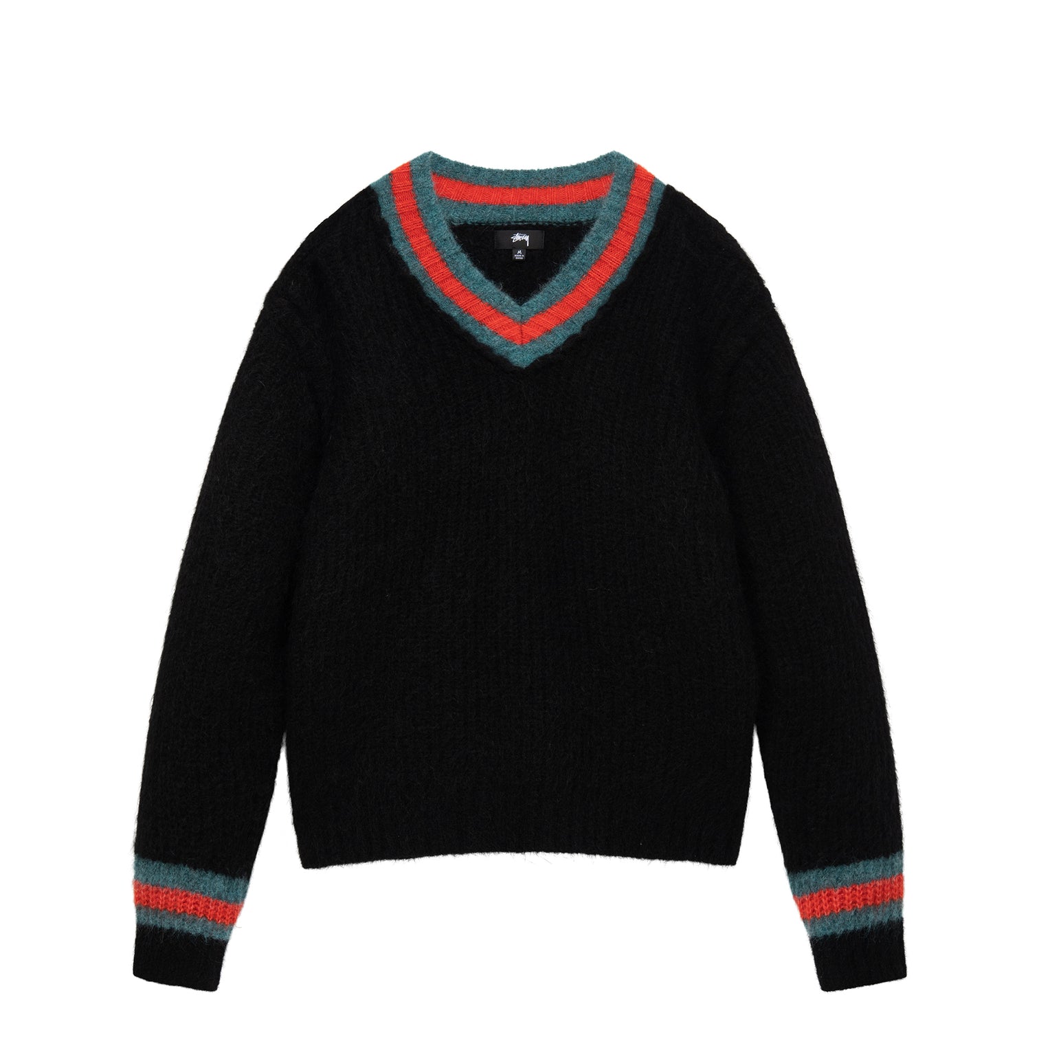 Mohair Tennis Sweater Black