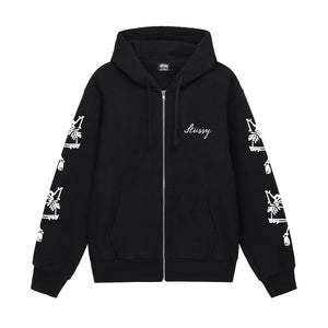 Paradise Lost Zip Hood Black