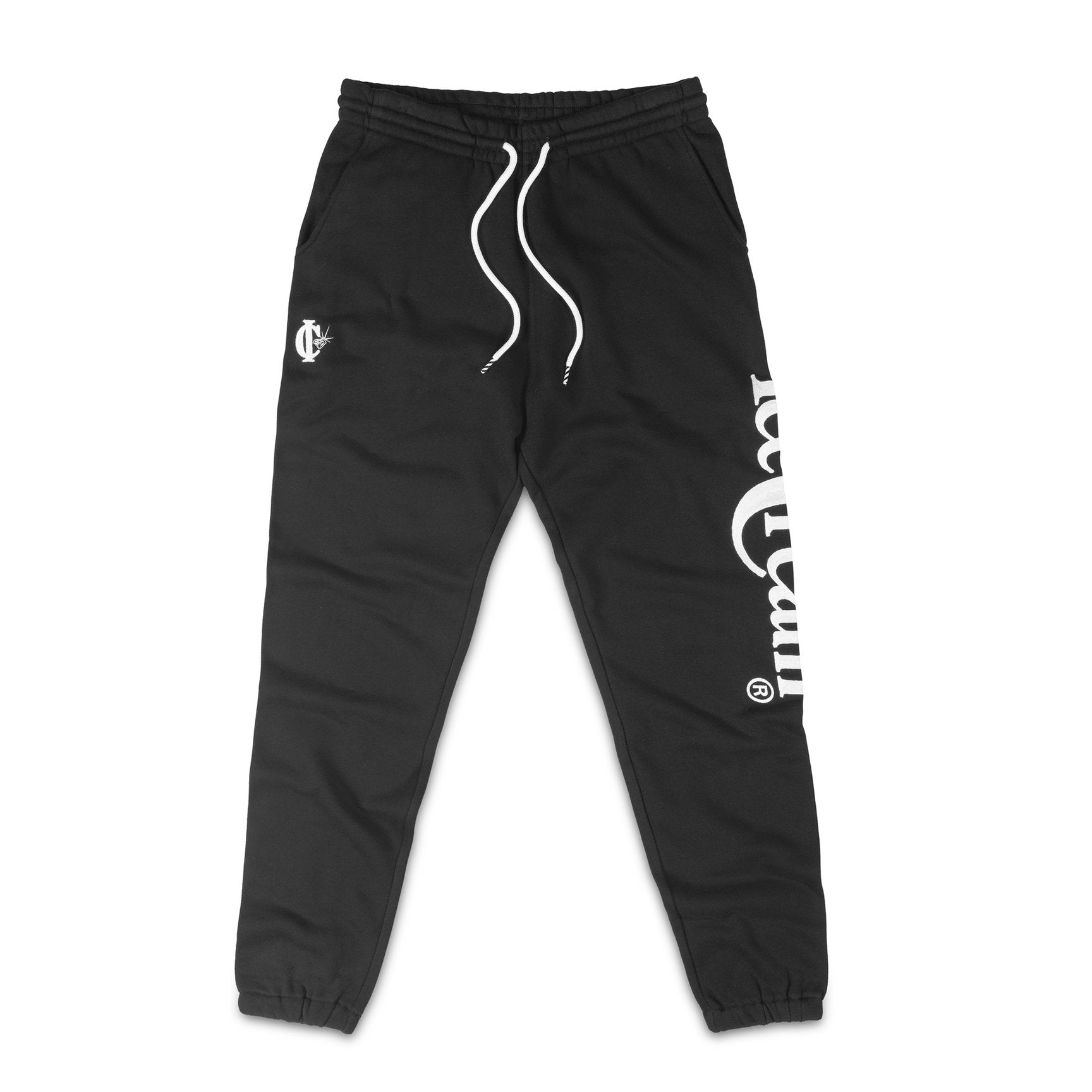 MIDWEIGHT TERRY RELAXED SWEATPANT - BLACK