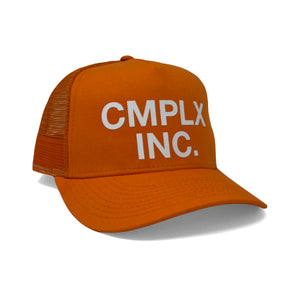 Incorporated Trucker Cap Orange