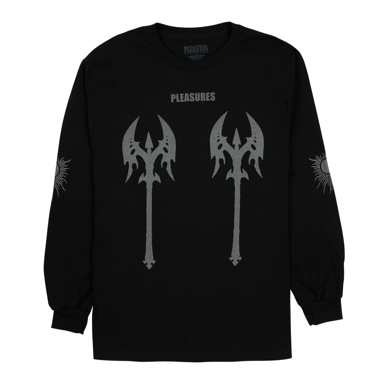 Axe L/S Tee Heather Grey