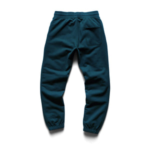 Midweight Terry Cuffed Sweatpant Deep Teal