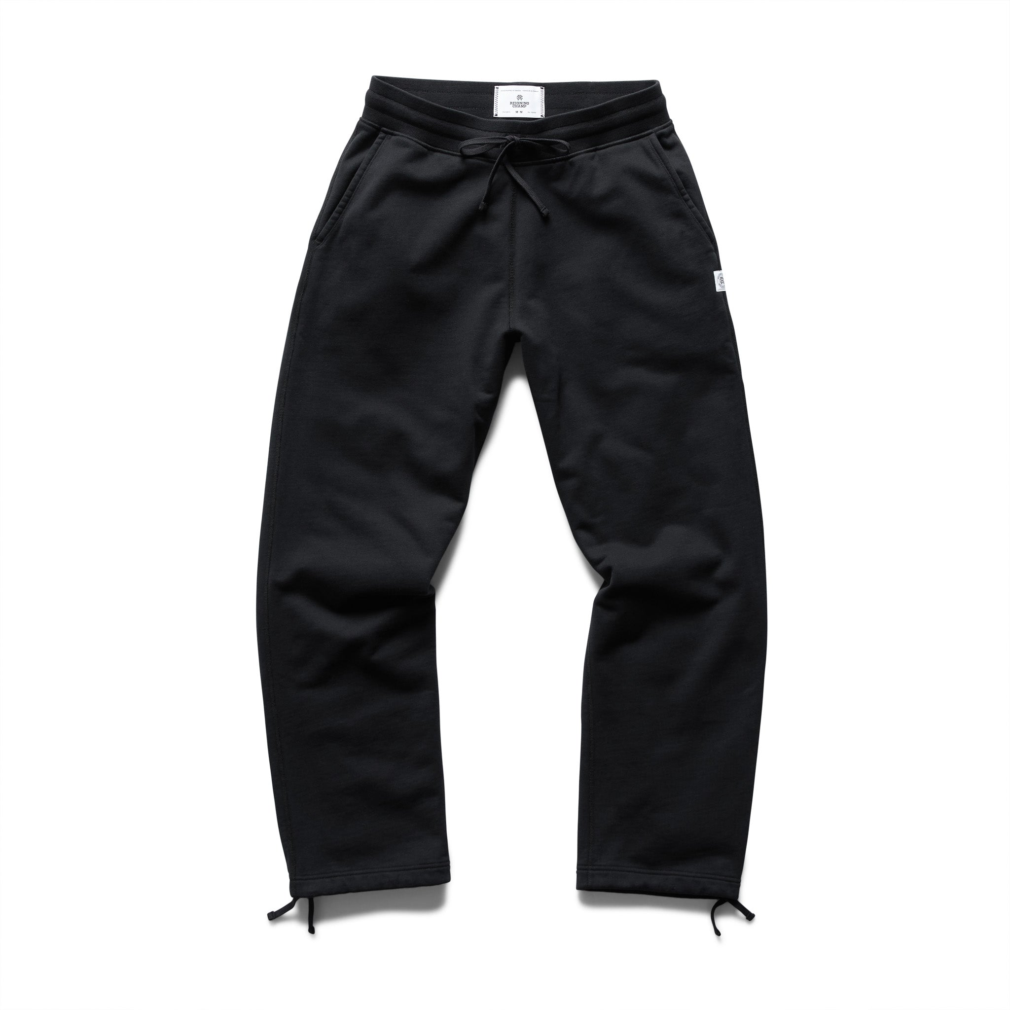 Midweight Terry Relaxed Sweatpant Black