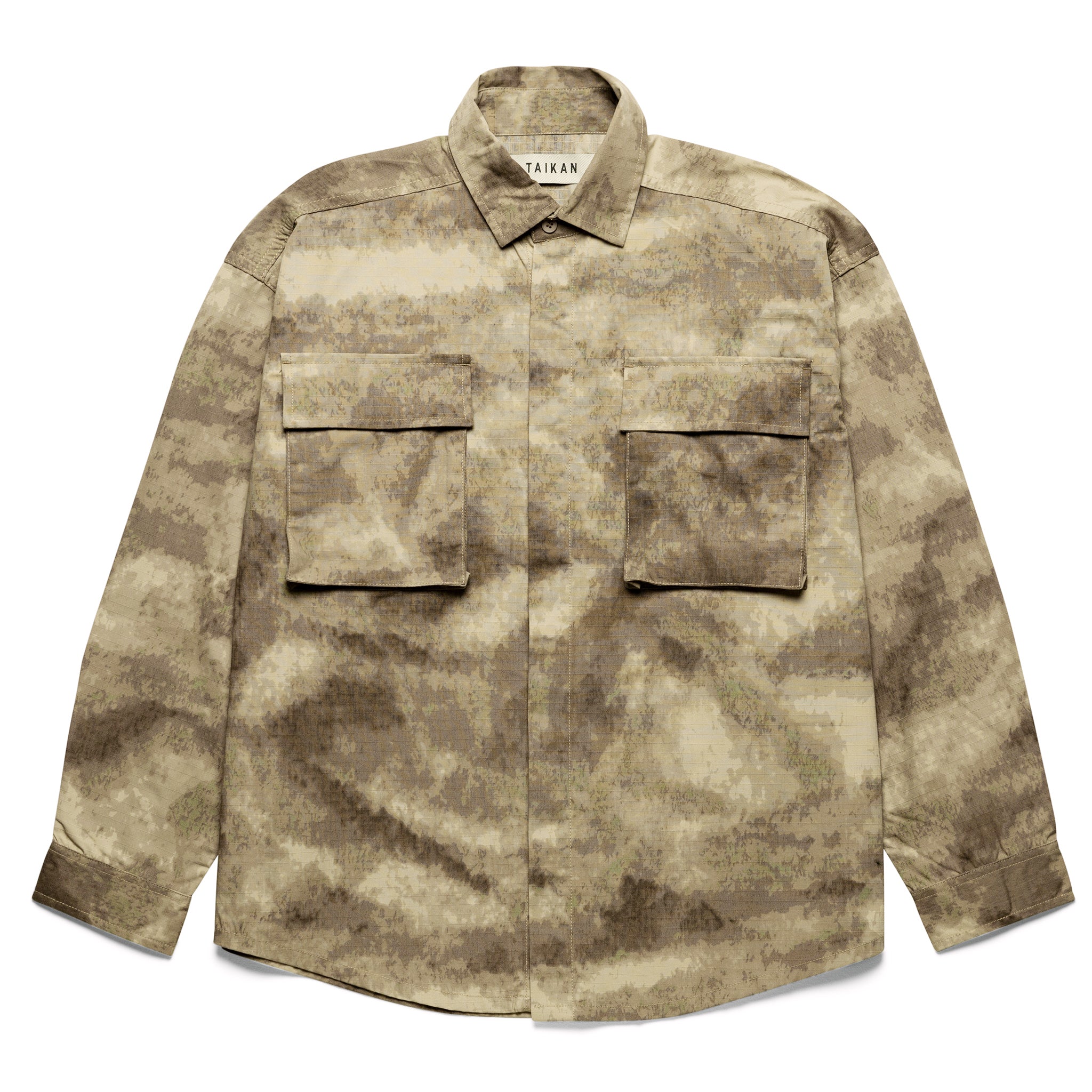 Shirt Jacket Abstract Camo