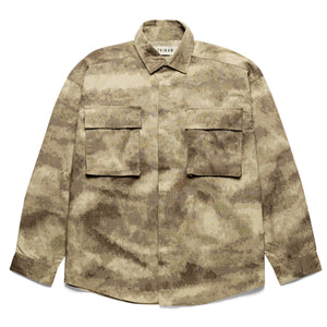 Shirt Jacket Abstract Camo